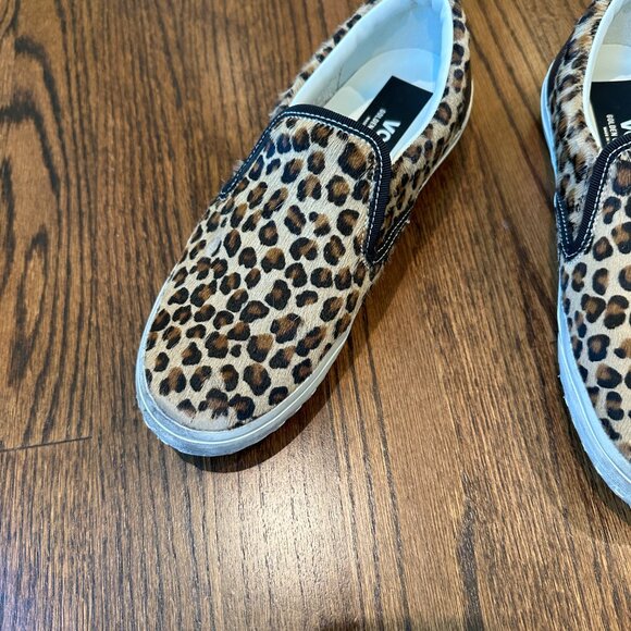 Golden Goose VCE Penstar in leopard-print pony skin with black leather heel tab - Picture 3 of 6